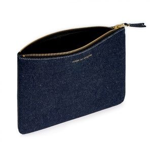 COMME DES GARCONS Jean Wallet w Zipper NEW